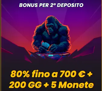 Secondo deposito del pacchetto di benvenuto