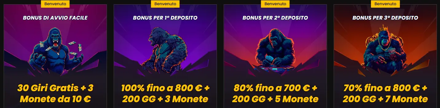 Bonus del mercoledì e del weekend